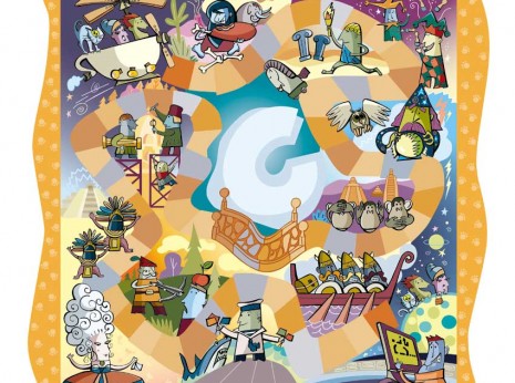 Ilustración digital publicitaria