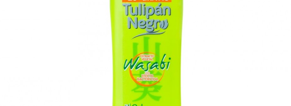 Diseño y adaptación de línea Tulipán Negro Wasabi para packaging de gel