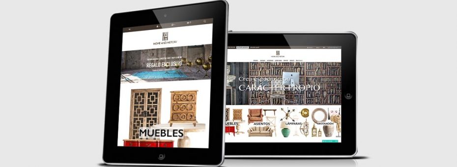 Diseño web - Tienda online Home and History