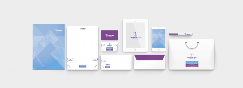 Diseño de logotipo - Aplicación de marca en papelería y marketing digital