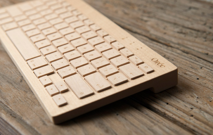 Orée Board, el primer teclado de madera - Diseño industrial ecológico