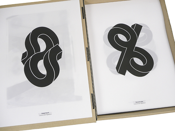 Connected Typeface por Stephan Lerou 