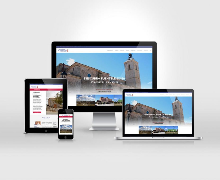 Diseño web responsive para Ayuntamiento Fuentelencina